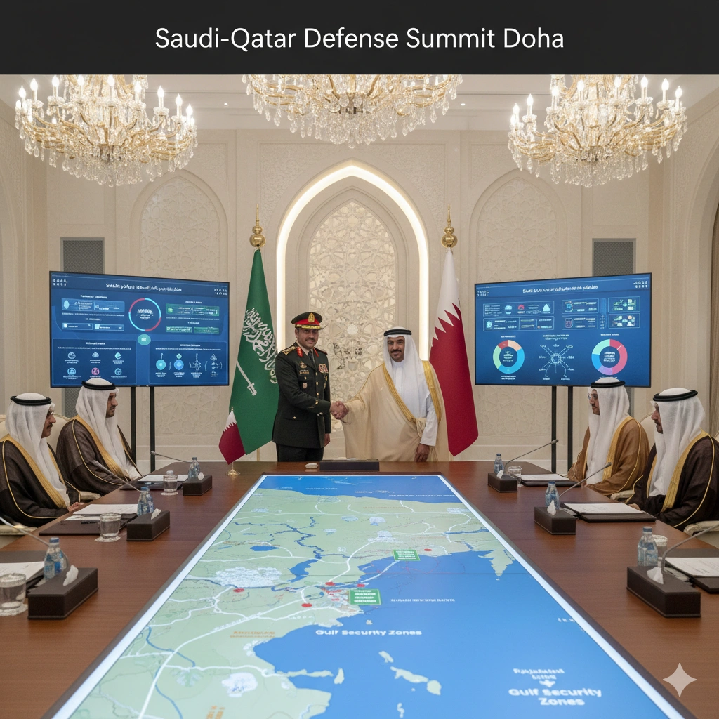 Saudi Defense Minister meets Qatar Emir in Doha as Gulf states boost security coordination and deepen post-Al-Ula ties amid regional tensions.