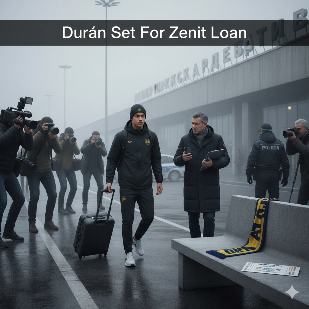 Jhon Durán loan to Zenit nears completion after canceling Fenerbahce move, capping a whirlwind 2026 for the Colombian striker.