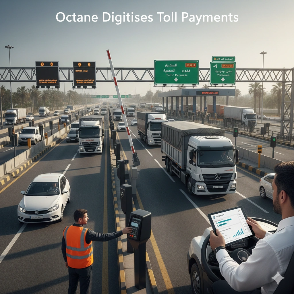 Octane O-Tolls launches Egypt’s first NFC digital toll payments, covering 500+ gates, cutting delays, reducing fraud, and improving fleet cost control.