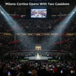 The Milano Cortina Winter Olympics 2026 opening featured Mariah Carey, dual cauldrons, and tributes to Italian culture amid local protests and venue challenges.