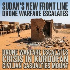 Sudan Drone Casualties rise as conflict shifts to the Kordofan region. Learn about the strategic battle for gold and oil and the impact on civilian lives in 2026.