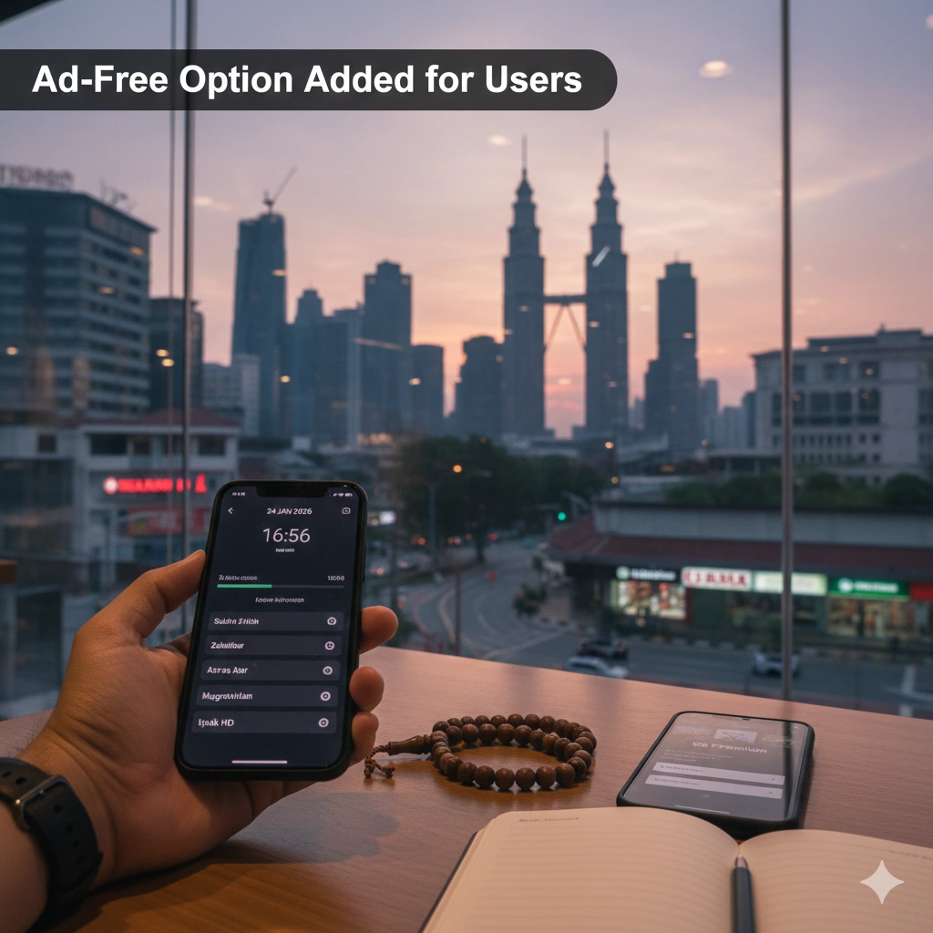 Waktu Solat Malaysia ad-free subscription launched, including Tonton access and uninterrupted Islamic lifestyle tools for RM9.90–RM108.