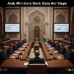 Arab League Gaza aid resolutions focus on stopping Israeli aggression and strengthening the Palestinian economy, airlines, e-commerce, and youth jobs.