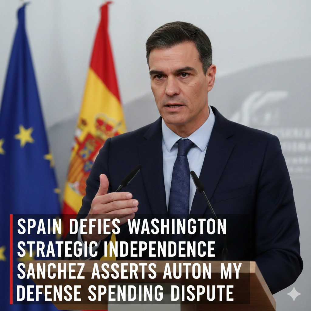 Spanish Prime Minister Pedro Sanchez adopts a Sanchez defiant foreign policy, resisting NATO targets and US pressure to bolster domestic and strategic power.