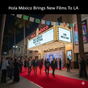 LA’s Hola México showcases Mexican cinema with 20+ films across multiple venues during the 2026 festival run from Sept. 12–20.