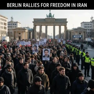 Berlin Rally Free Iran Protest sees 8,000 march against Iran’s leadership, backing protesters and spotlighting Maryam Rajavi in a powerful global show.