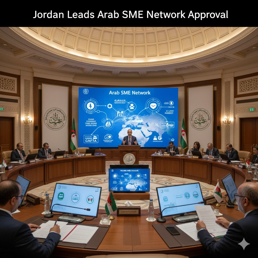Jordan Drives Arab SME Network Initiative at LAS council, boosting entrepreneurship, integration, and sustainability amid regional challenges.