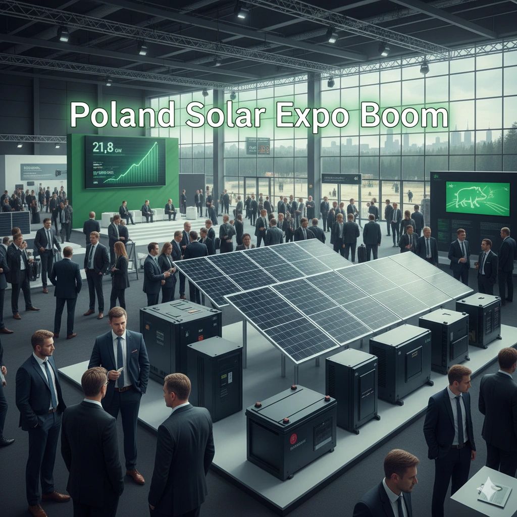 Poland solar capacity reaches 21.8GW, spotlighted at Solar Energy Expo 2026, with storage, hybrid solutions, and grid flexibility shaping the nation’s renewable future.