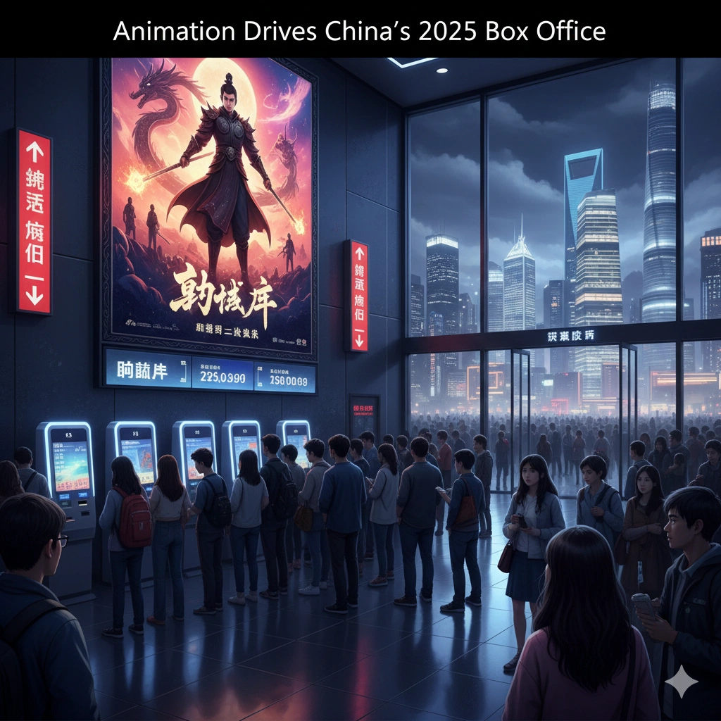 China animation boom 2025 drives 51.8B yuan box office as Ne Zha 2 becomes the highest-grossing animated film, reshaping global cinema trends.