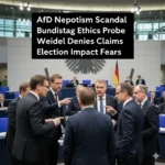 The AfD Nepotism Scandal is rocking the Bundestag as leaders deny illegal hiring claims. Explore the internal scrutiny and potential fallout for the party.