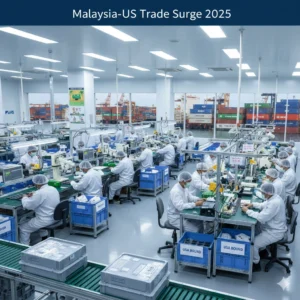 Malaysia US trade deficit hits US$27.5B as exports to the US surge. Electronics, machinery, and supply chain growth drive opportunities for investors.