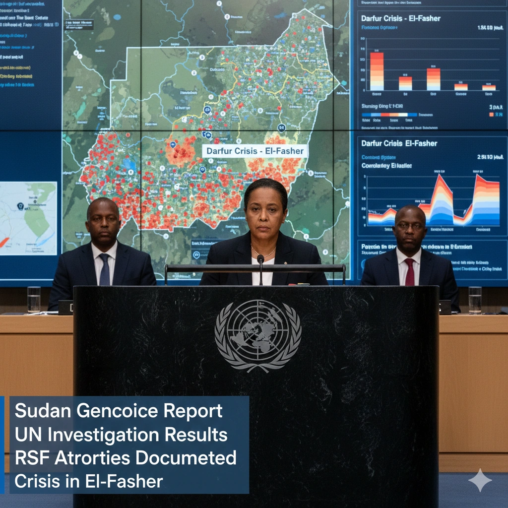 The Sudan genocide report by the UN mission reveals planned RSF atrocities and ethnic massacres in El-Fasher. Discover the 10 shocking facts from the findings.