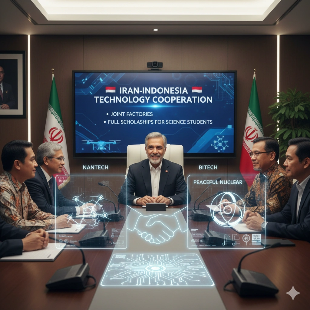 Iran-Indonesia technology cooperation expands as Tehran offers drone tech, nanotech, and scholarships. Discover how this partnership drives 2026 innovation.