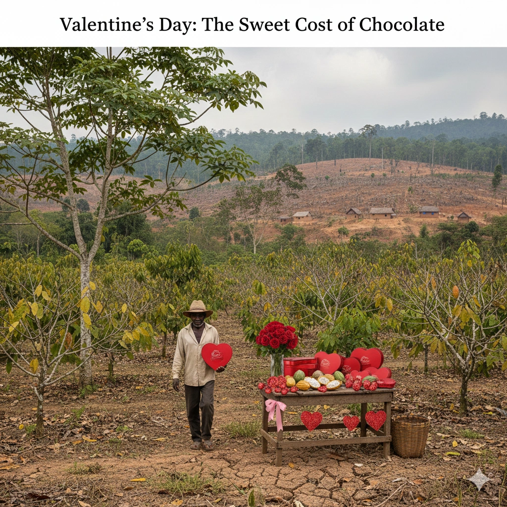 Discover why Chocolate Prices Valentine’s Day 2026 are soaring. Learn about climate shocks, cocoa shortages, and the future of sustainable chocolate today.
