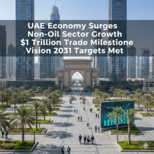 UAE Economy Growth hits 5.1% as the non-oil sector exceeds Dh1 trillion. Discover how finance, trade, and manufacturing are driving the 2031 economic vision.