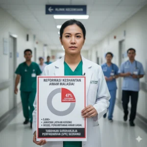 Malaysia Health Service Commission is vital to end the 47% housemen vacancy crisis and reform public health administration for better patient care.