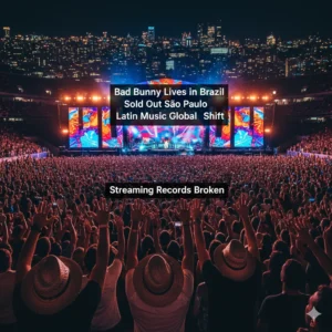 The Bad Bunny Brazil breakthrough is official! After a 426% streaming surge, the artist sold out Sao Paulo. Discover how the Super Bowl changed everything.