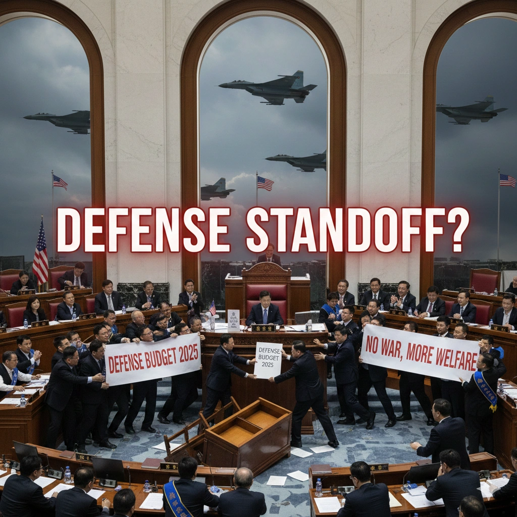 Taiwan Defense Spending Plan Stalled by Political Deadlock