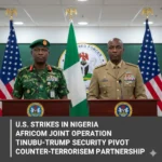 US Military Strikes in Nigeria follow a 2026 diplomatic shift. Discover how President Trump and Tinubu moved from sanctions to a deadly counter-terror partnership.