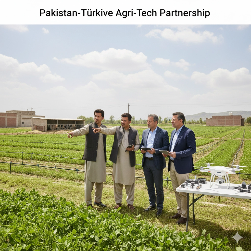 Pakistan Türkiye agriculture deals sign 2 major MoUs to boost exports, livestock tech & farm productivity under SIFC-led growth strategy.