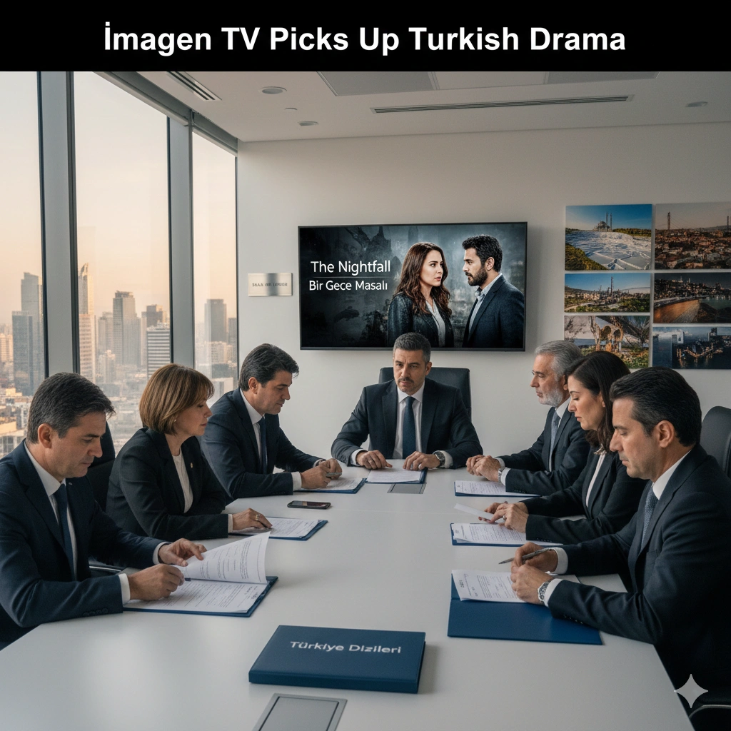 The Nightfall Turkish Drama premieres on Imagen TV, expanding ATV’s Latin America success with top stars Burak Deniz and Su Burcu Yazgı Coşkun.