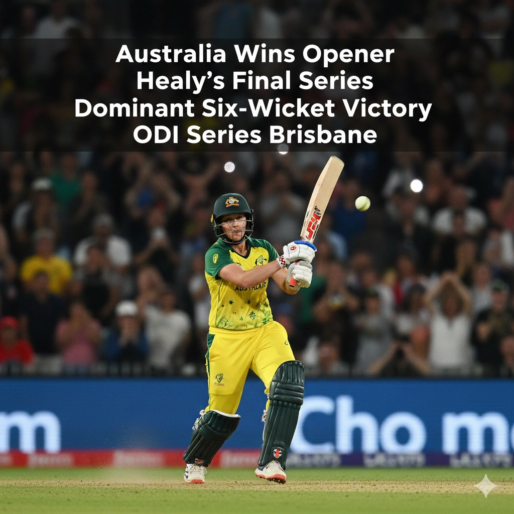 Australia Secures Dominant Victory against India in the 1st ODI. Healy and Mooney shine as Australia chases 215 in Brisbane. Read the full match report here.