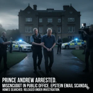 Jeffrey Epstein Emails led to the 2026 arrest of Andrew Mountbatten-Windsor. Learn about the misconduct in public office charges and the secret trade documents.