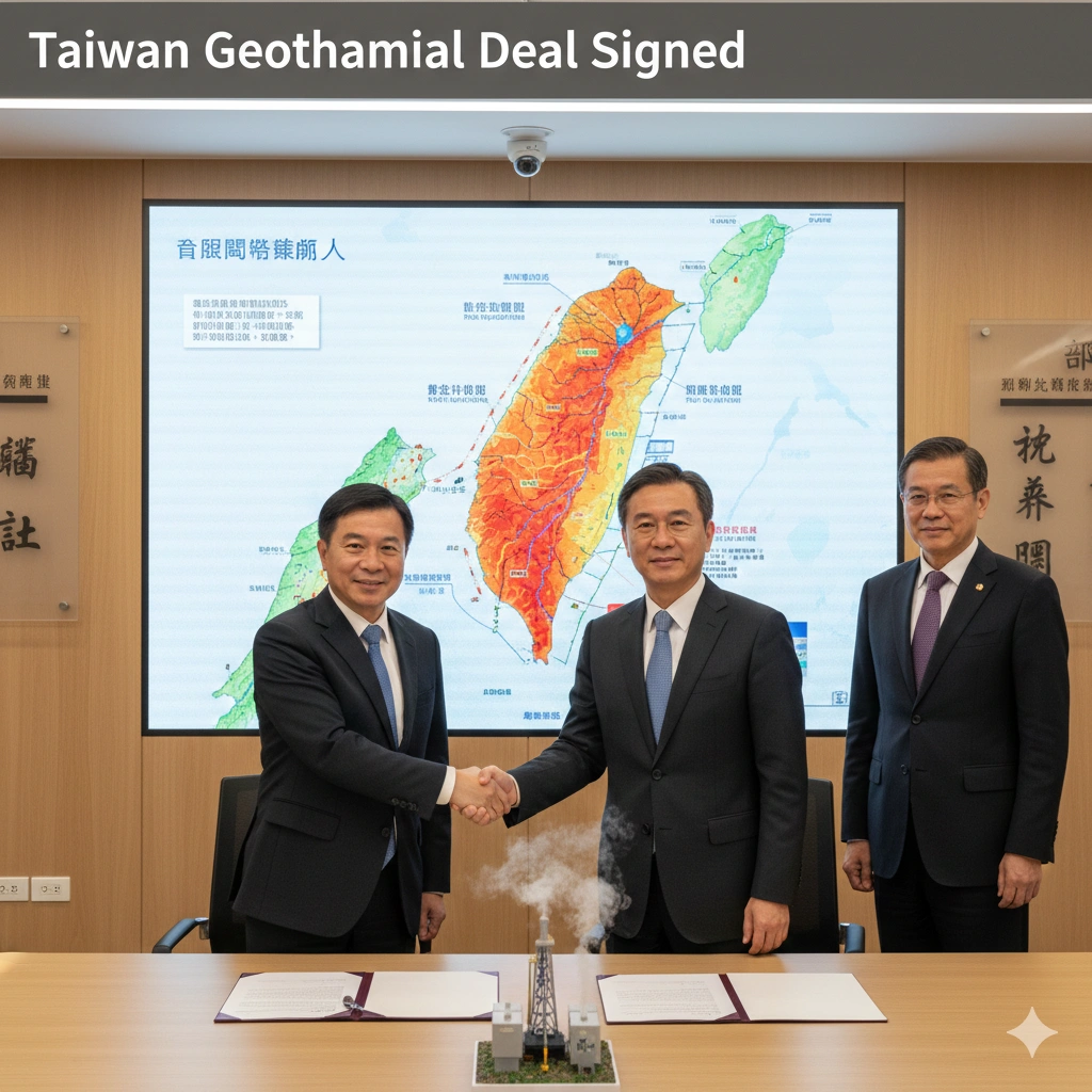 Taiwan geothermal energy project moves forward as Wistron Green Energy and Hwan Tai partner to develop geothermal power in Taitung.