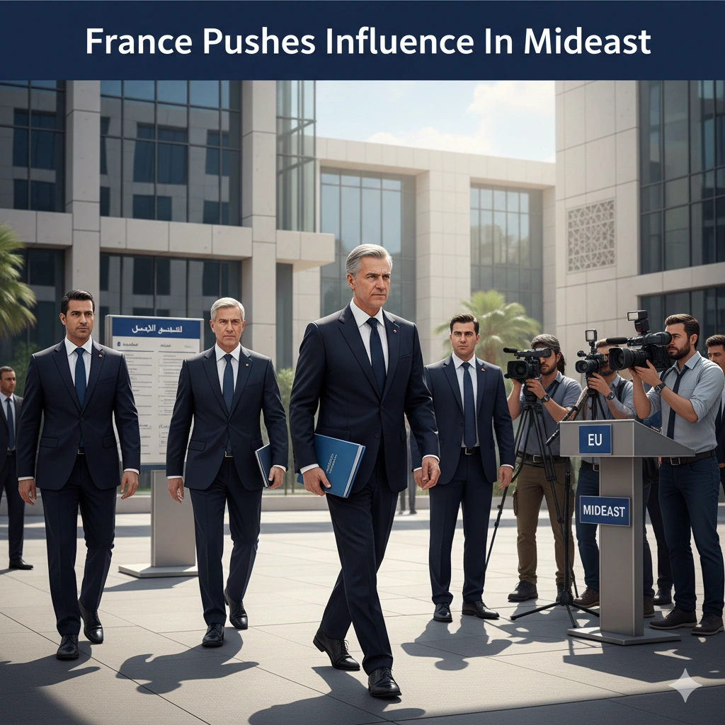 France Middle East Role expands as Jean-Noël Barrot’s tour revives debate on Europe’s decline, strategic autonomy, and Macron’s warning.
