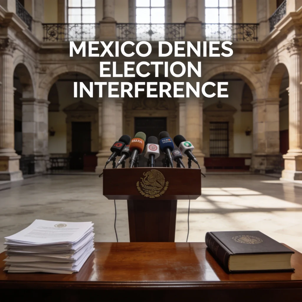 Mexico's Foreign Ministry denies US election interference via consulates after Trump endorses Peter Schweizer's Invisible Coup.