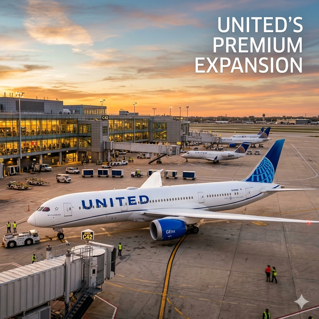 United Airlines Premium Seats lead a 250-jet fleet expansion. Discover how the carrier is modernizing with luxury Boeing and Airbus aircraft by 2028.