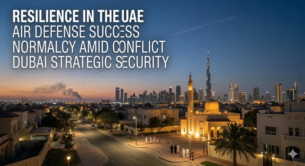 The UAE Defense Strategy successfully intercepted 755 drones, maintaining a sense of normalcy and trust. Discover how Dubai and Abu Dhabi stay safe and stable.