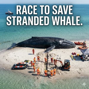 The rescue of a stranded whale in the Baltic Sea is entering a critical phase. Follow the 2026 efforts as German teams dig a channel to save this 13-meter giant.