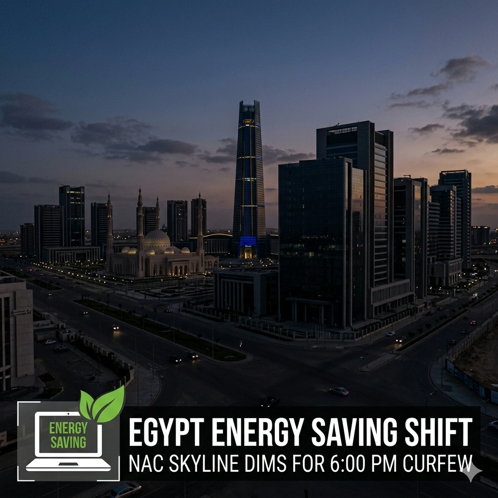 The Egypt remote work model targets record energy savings via hybrid work and a 6:00 PM curfew to combat global power price spikes and volatility in 2026.