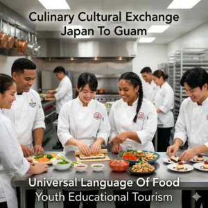 The Guam Student Cultural Exchange brings Japanese award winners to GCC. Discover how this 2026 project uses food to boost tourism and cultural ties.