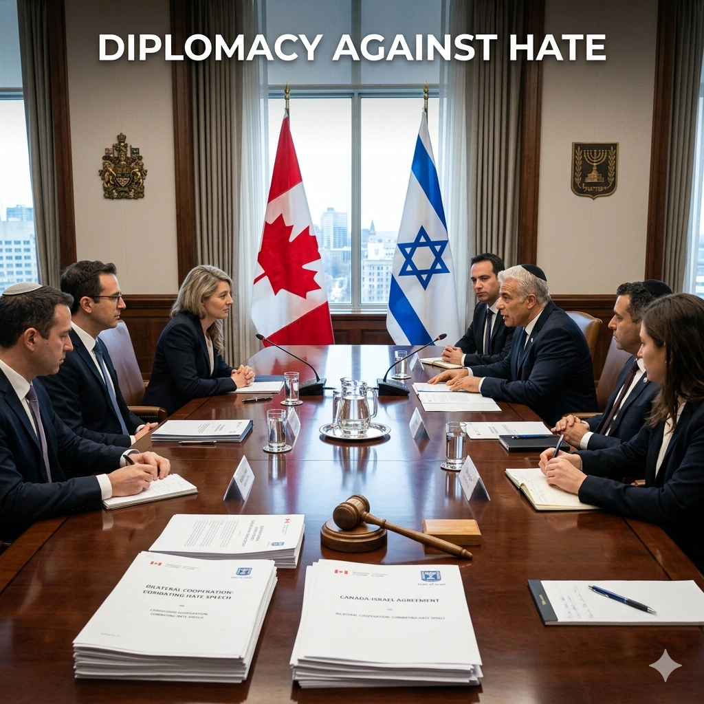Israel urges stronger Canada Antisemitism Measures amid 2026 threats. Learn how Bill C-9 and foreign-linked risks are shaping new Canadian security laws.