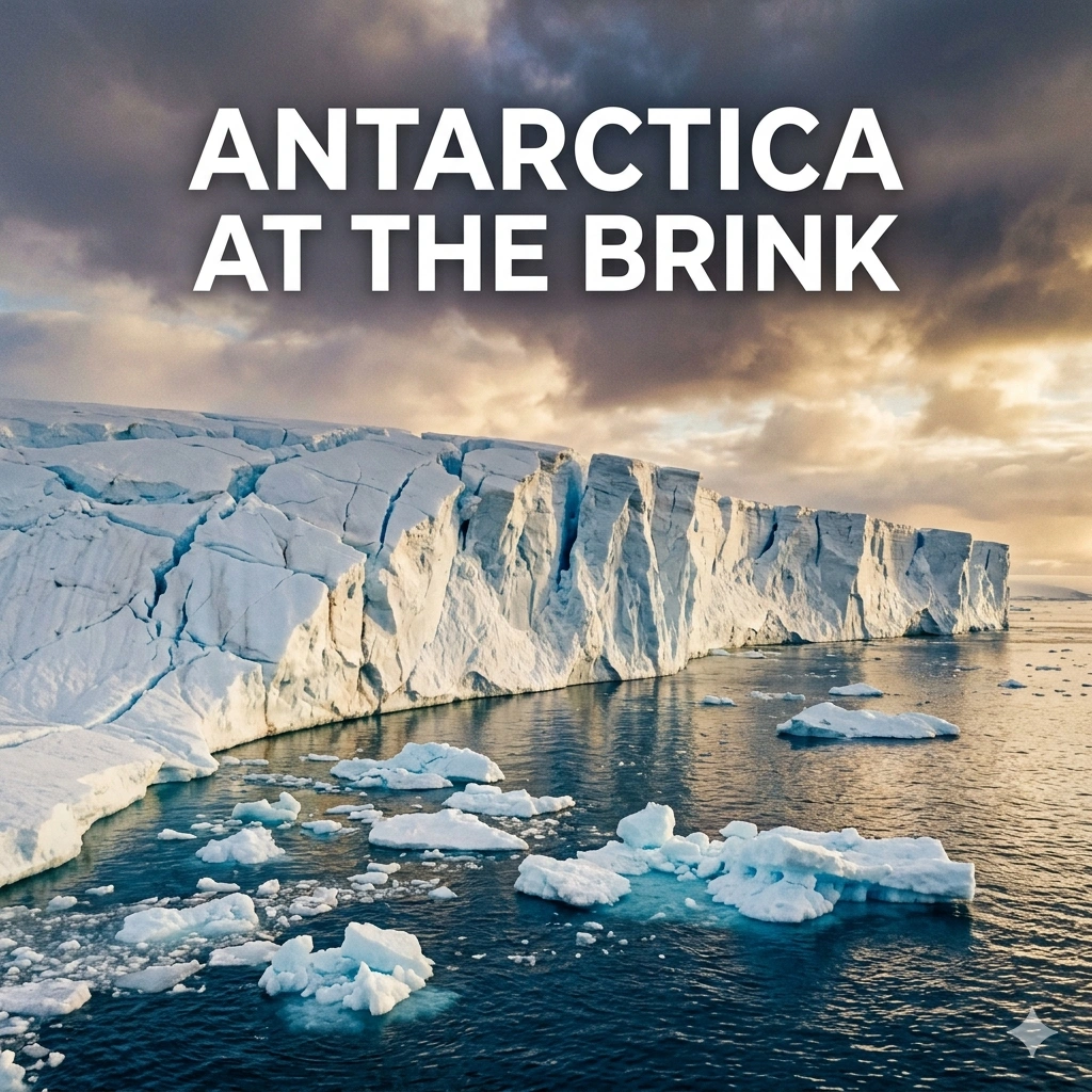 Antarctica Climate Future study by Professor Bethan Davies warns of 20% sea ice loss. Aggressive emission cuts are vital to stop irreversible ecosystem shifts.