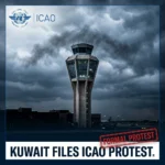 Kuwait files an official protest with ICAO following Iranian airspace attacks. Learn how these strikes on Kuwait International Airport endangered thousands.