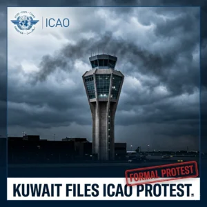 Kuwait files an official protest with ICAO following Iranian airspace attacks. Learn how these strikes on Kuwait International Airport endangered thousands.