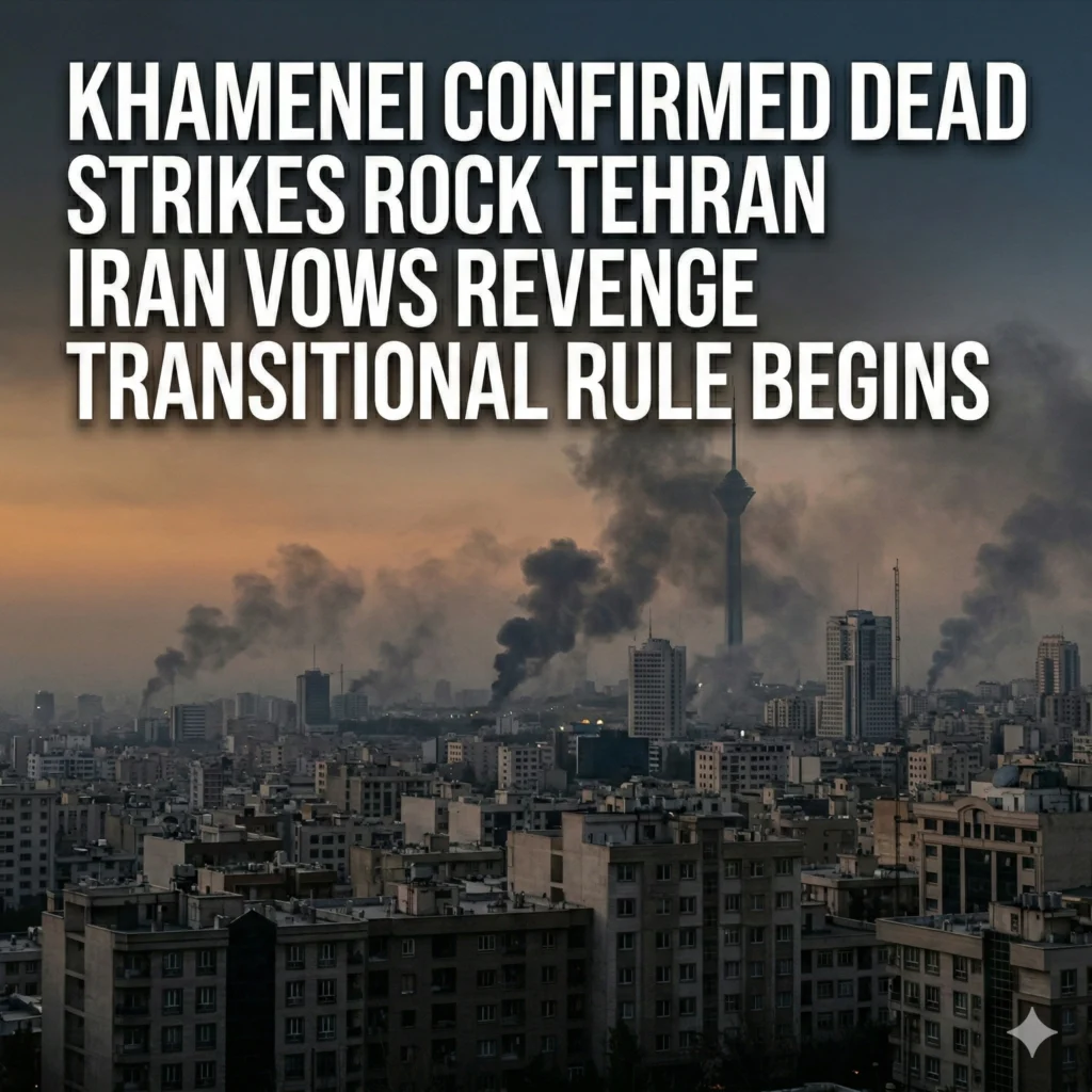 Death of Supreme Leader Khamenei confirmed after US-Israeli strikes. Discover the 2026 crisis details, regional shock, and the future of Iran's leadership now.