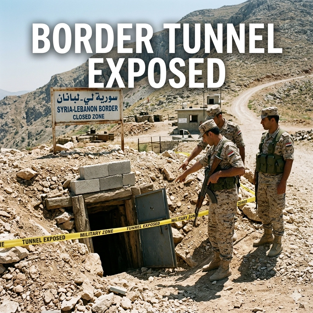 Syrian military seals a strategic smuggling tunnel near Homs. Learn how these Lebanese Border Security moves impact Hezbollah and regional stability in 2026.