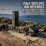 The Italy deployment begins as Meloni sends air defense and naval assets to the Gulf. Discover how this strong move protects energy and security in 2026.