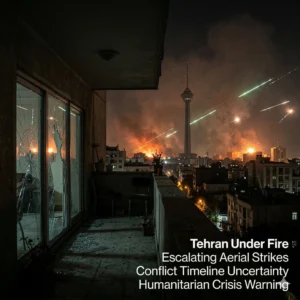 Tehran Endures Intensified Aerial Bombardment as US and Israeli jets hit military targets. Read about the 1245 civilian deaths and the hazardous black rain.