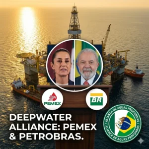 President Sheinbaum evaluates a Petrobras partnership for Pemex to boost deepwater oil in 2026. Explore how Brazil's tech will help Pemex tap Trion and Lakach.