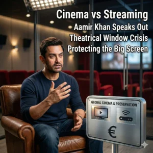 Aamir Khan echoes Leonardo DiCaprio’s alarm over shifting cinema release windows. Read why the 8-week streaming mandate is a crisis for the big screen in 2026.
