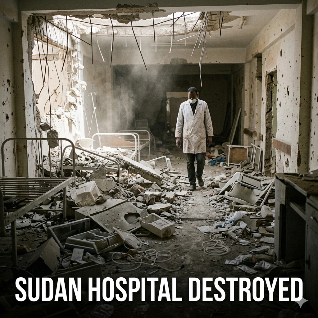The WHO denounces the East Darfur Hospital Strike that killed 70, including 13 children. This atrocious attack left 2 million people without emergency care.