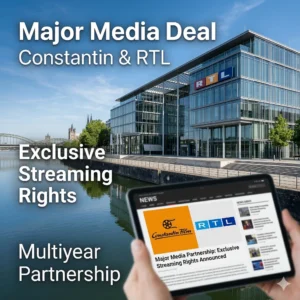 Constantin Film and RTL Deutschland sign an exclusive multiyear licensing agreement for 2026 theatrical productions, boosting German TV and streaming content.