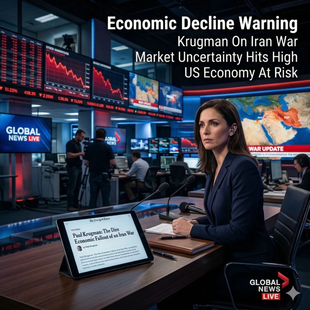Paul Krugman warns of a severe economic crisis following US action in Iran. Discover 8 reasons why market volatility and oil prices threaten the 2026 outlook.