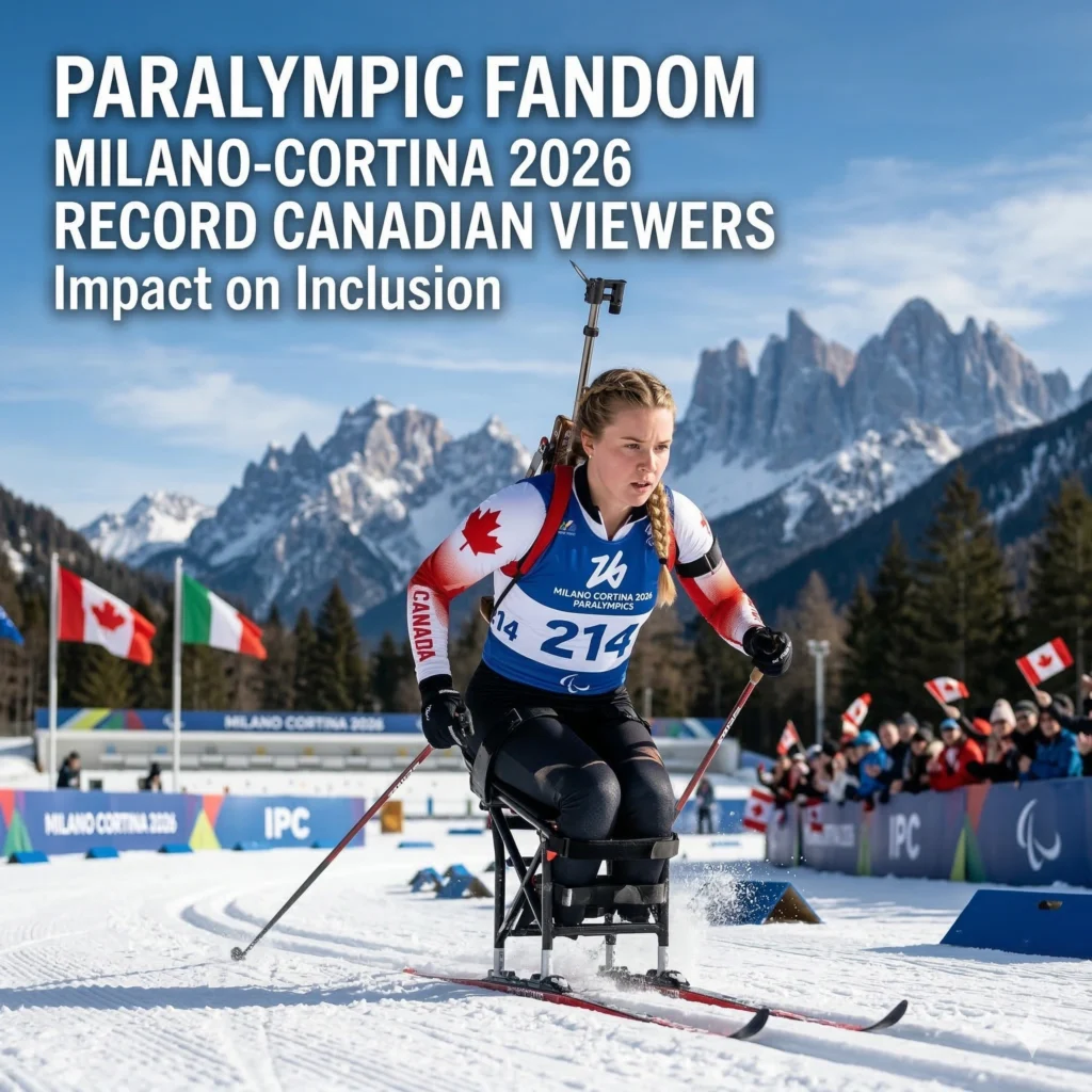 Milano-Cortina 2026 Winter Paralympics drive record Canadian viewership and social change. Discover how elite parasports are boosting national inclusive pride.
