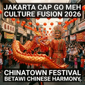 Jakarta Celebrates Cap Go Meh Festival with a record fusion of cultures. See how Chinese and Betawi traditions boost growth and harmony in this 2026 report.